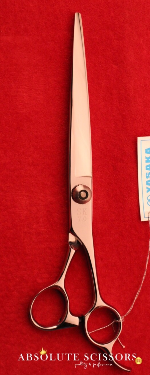 Yasaka Scissors Long 7 inches SK70 Cobalt