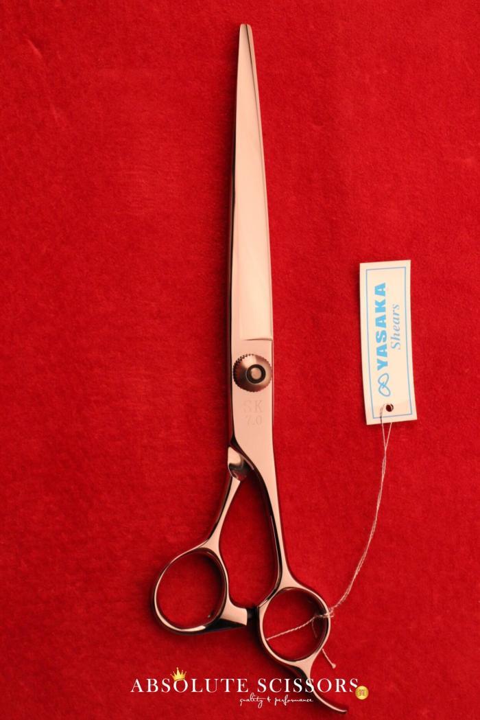Yasaka Scissors Long 7 inches SK70 Cobalt